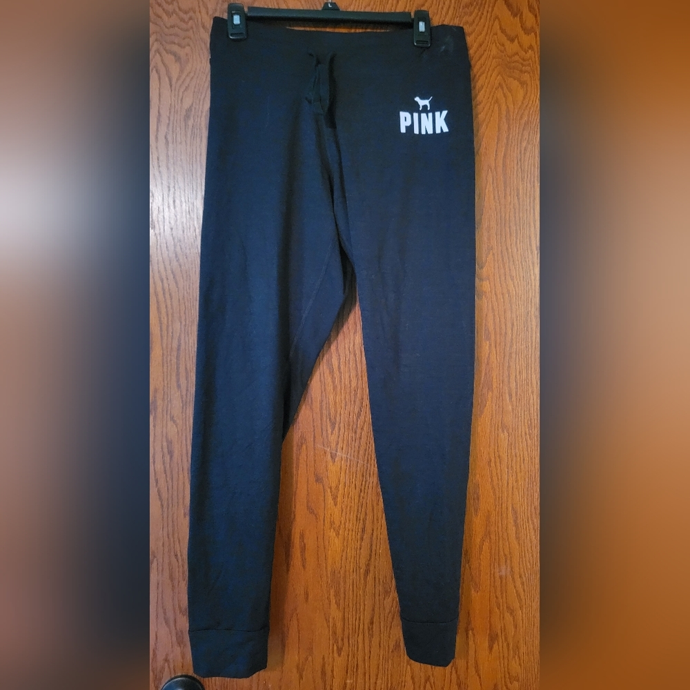 Pink drawstring jogger
